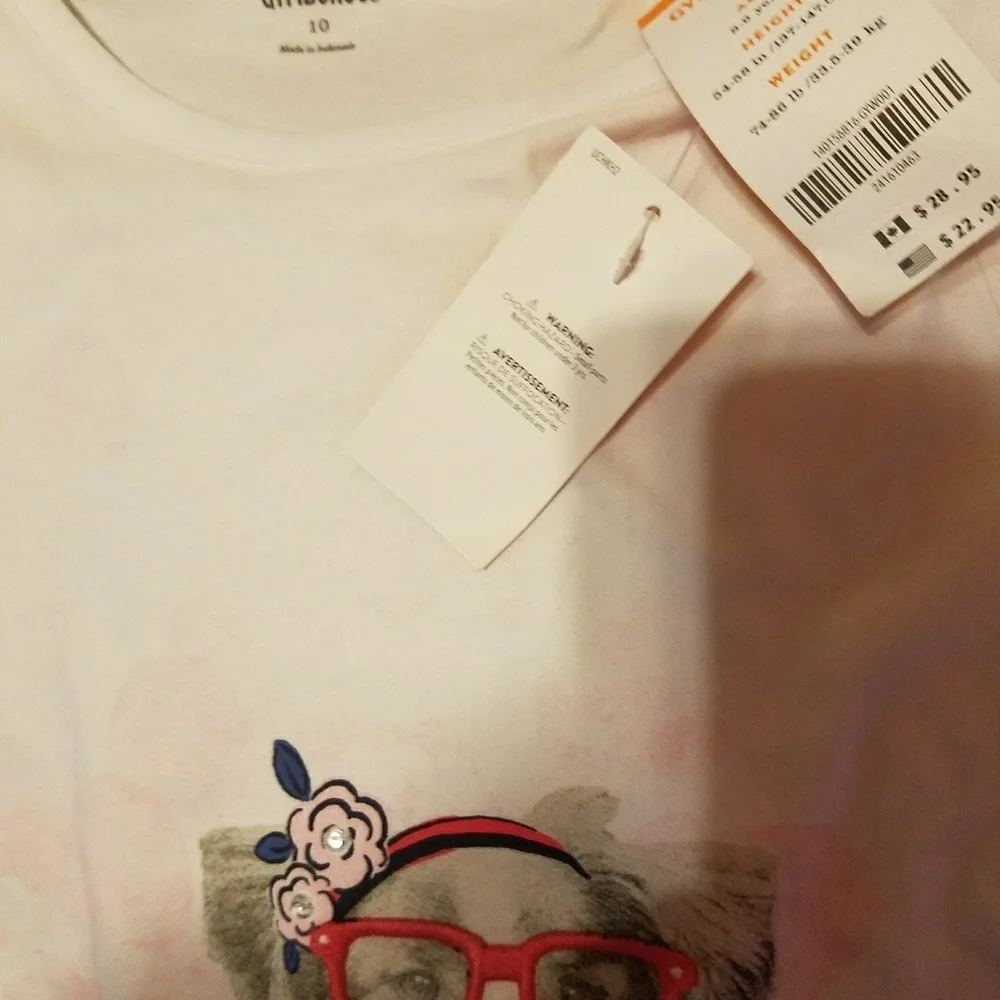 Gymboree girl top size 10,New